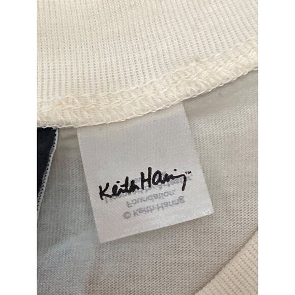 KEITH HARING x H+M‎ 'Dancing Men' Men's Tank Top 2-Sided Graphic T-Shirt men XL - Picture 5 of 10